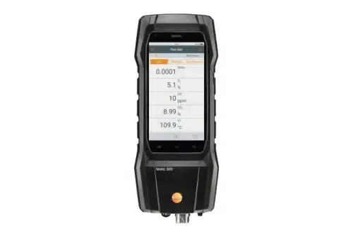 testo 300 handset 0633 3002 78 1 testo 300+ Flue Gas Analyser advanced kit - (O2, CO sensor up to 8,000 ppm)